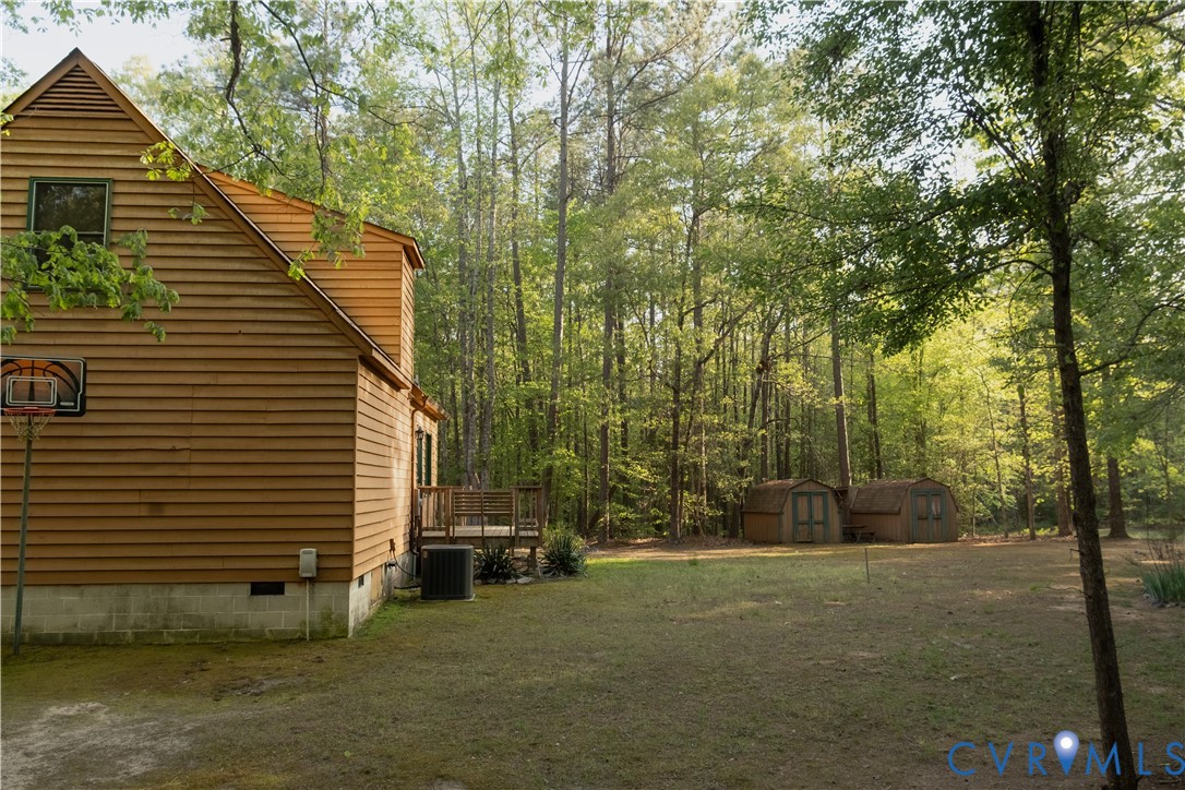 2477 Calno Road Hanover, VA 23069 - Photo 29 of 33 a view of a house with a backyard