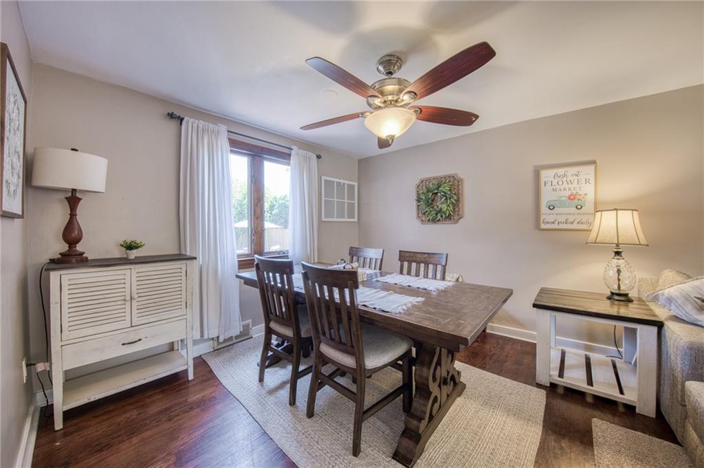 902 Foster Street Clairton, PA 15025 - Photo 5 of 45 Hardwood flooring in Dining and Living Room areas