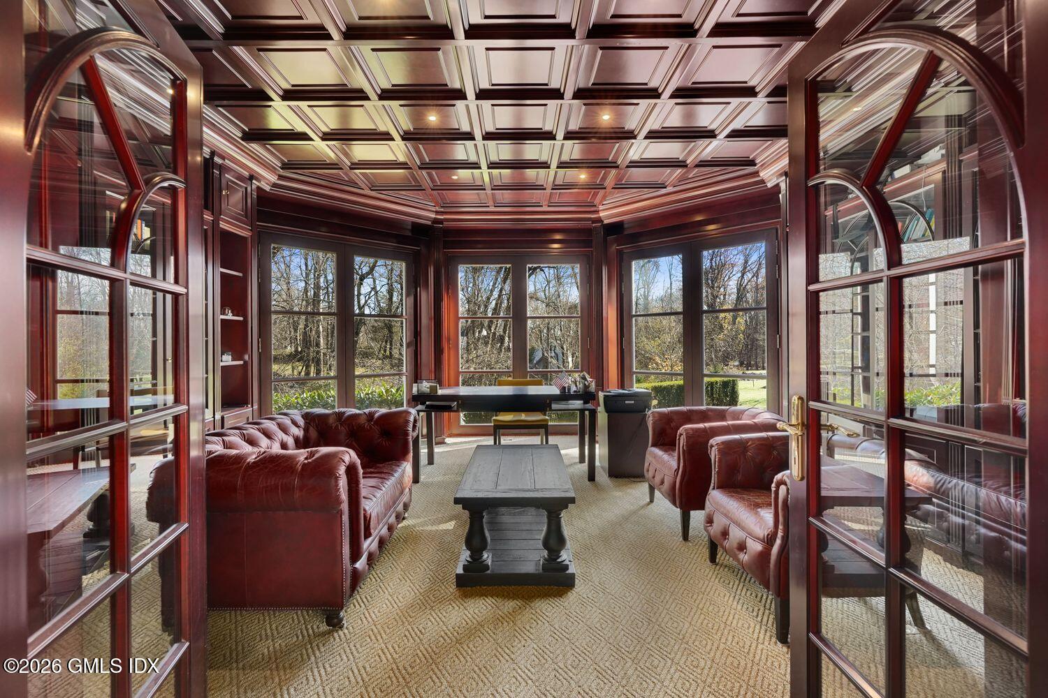 44 Hunting Ridge Road Greenwich, CT 06831 - Photo 13 of 30 a living room with furniture and a window