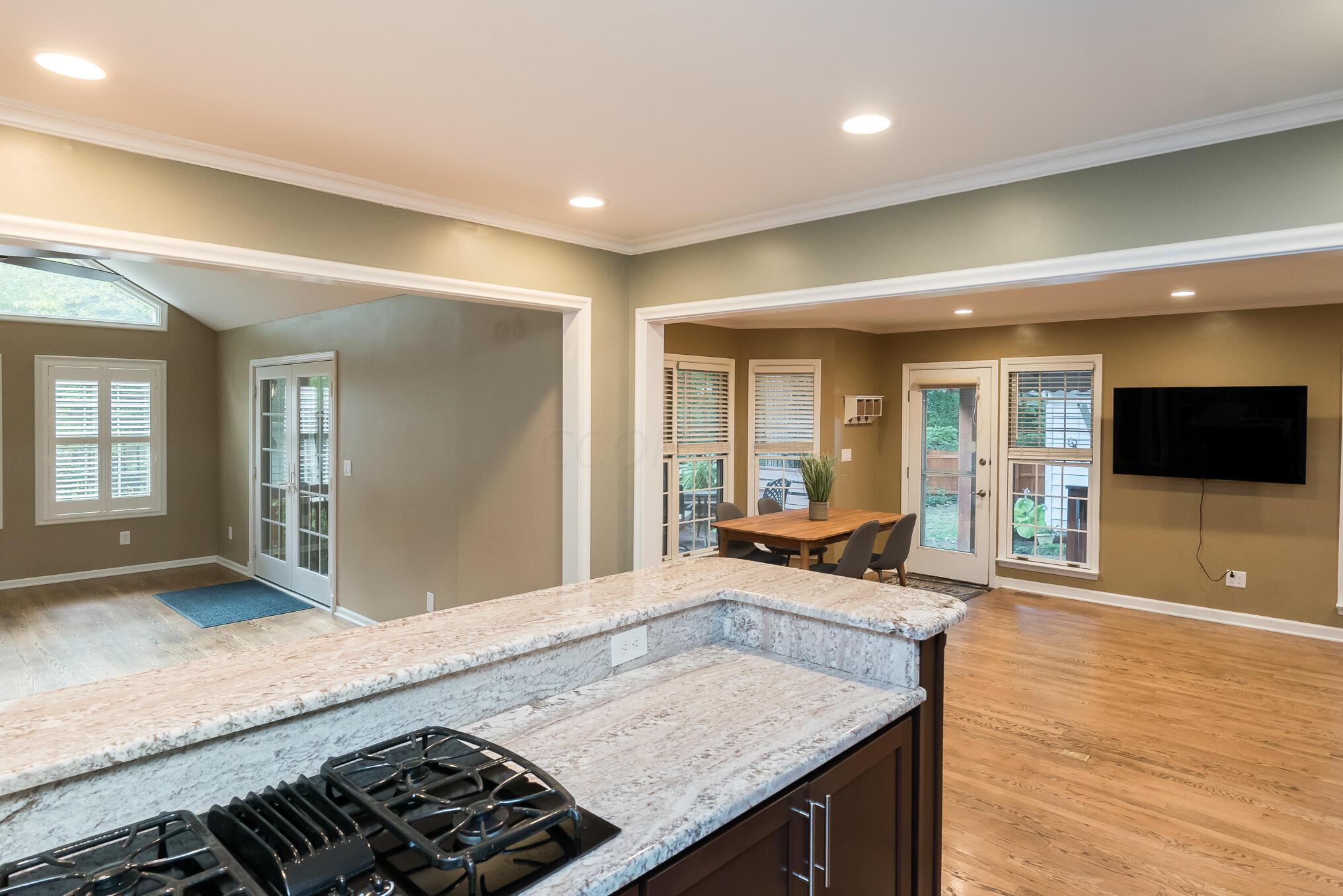 356 Gudrun Road Columbus, OH 43202 - Photo 15 of 53 View of kitchen open to great room and media room