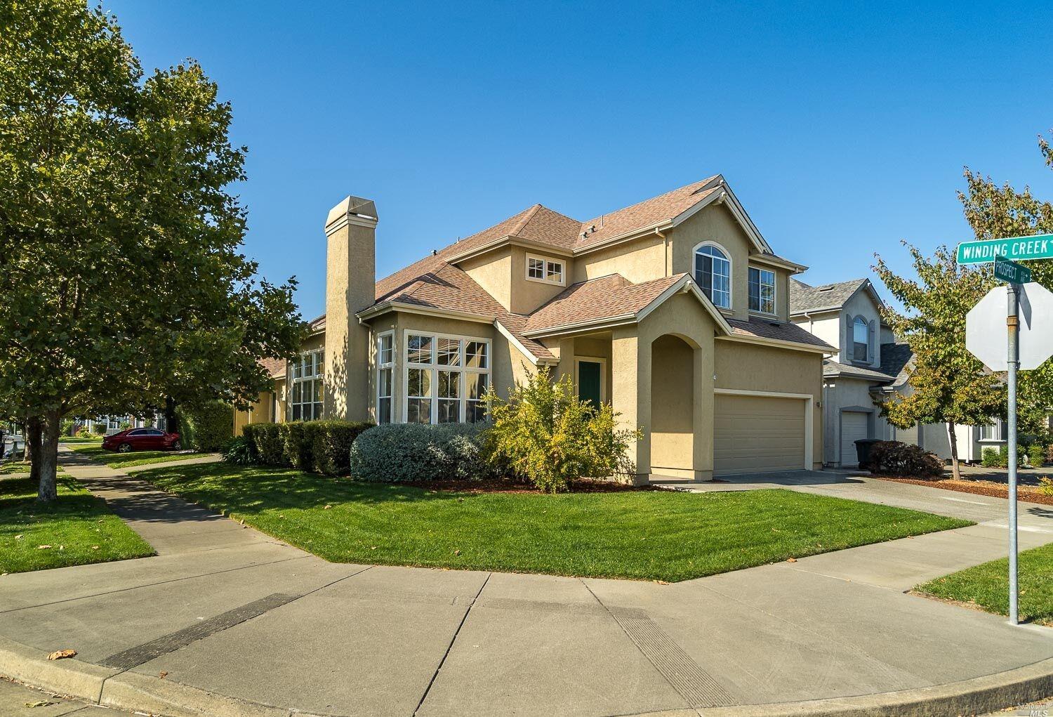 4751 Prospect Avenue Santa Rosa, CA 95409 - Photo 1 of 1 a front view of house with yard and green space