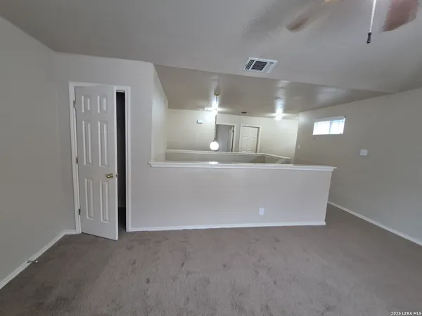 a view of empty room