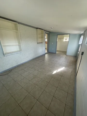 a view of empty room