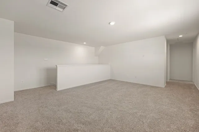 a view of empty room