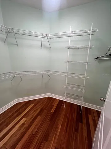 a view of balcony and ceiling fan