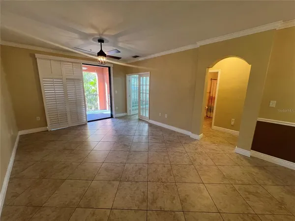 a kitchen with a sink a counter top space and appliances