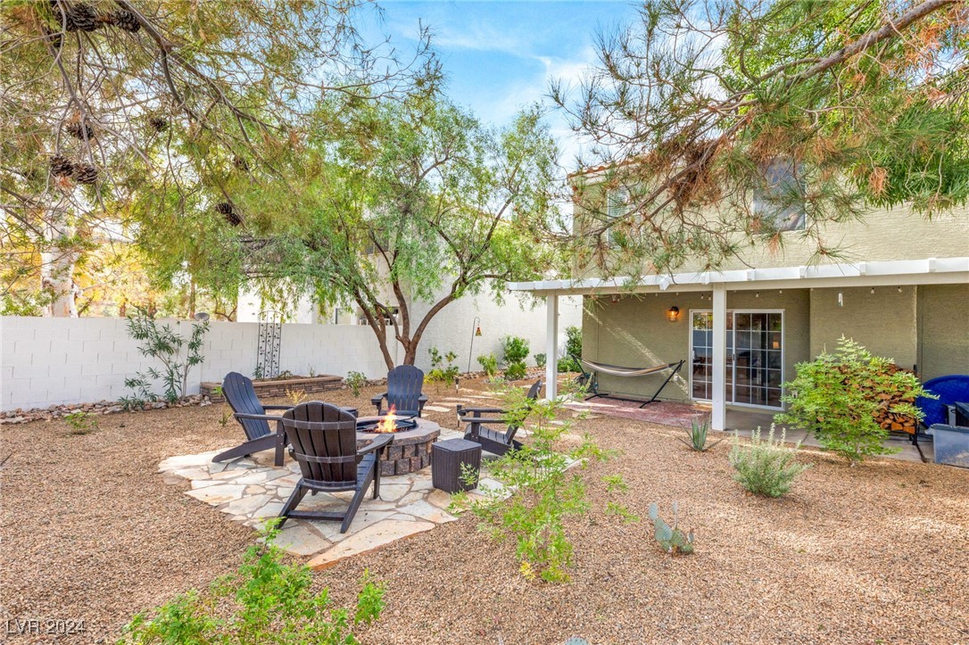2316 Loggerhead Road Las Vegas, NV 89117 - Photo 33 of 35 Covered Patio Extends the Entirety of the House