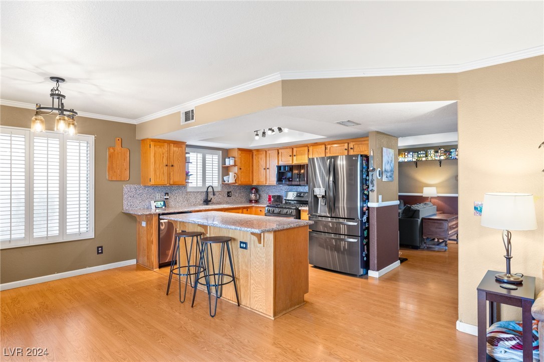 2316 Loggerhead Road Las Vegas, NV 89117 - Photo 8 of 35 View From Back Door Into the Kitchen