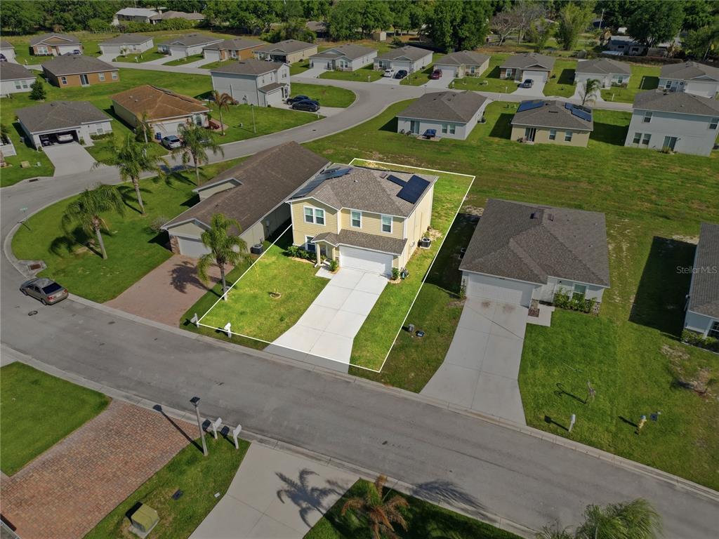 1637 Marble Street Sebring, FL 33870 - Photo 12 of 57 an aerial view of a house with outdoor space