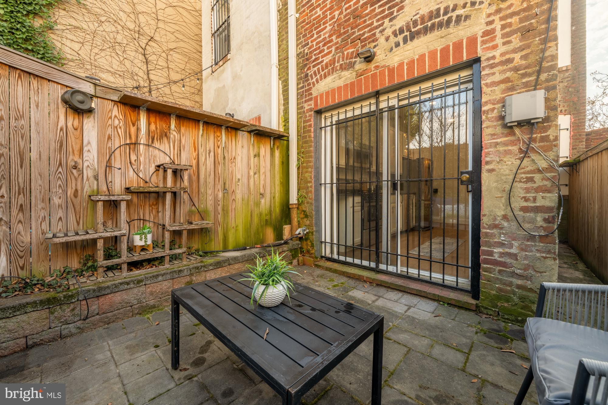 706 L Street Southeast Washington, DC 20003 - Photo 12 of 36 a view of back yard from a patio