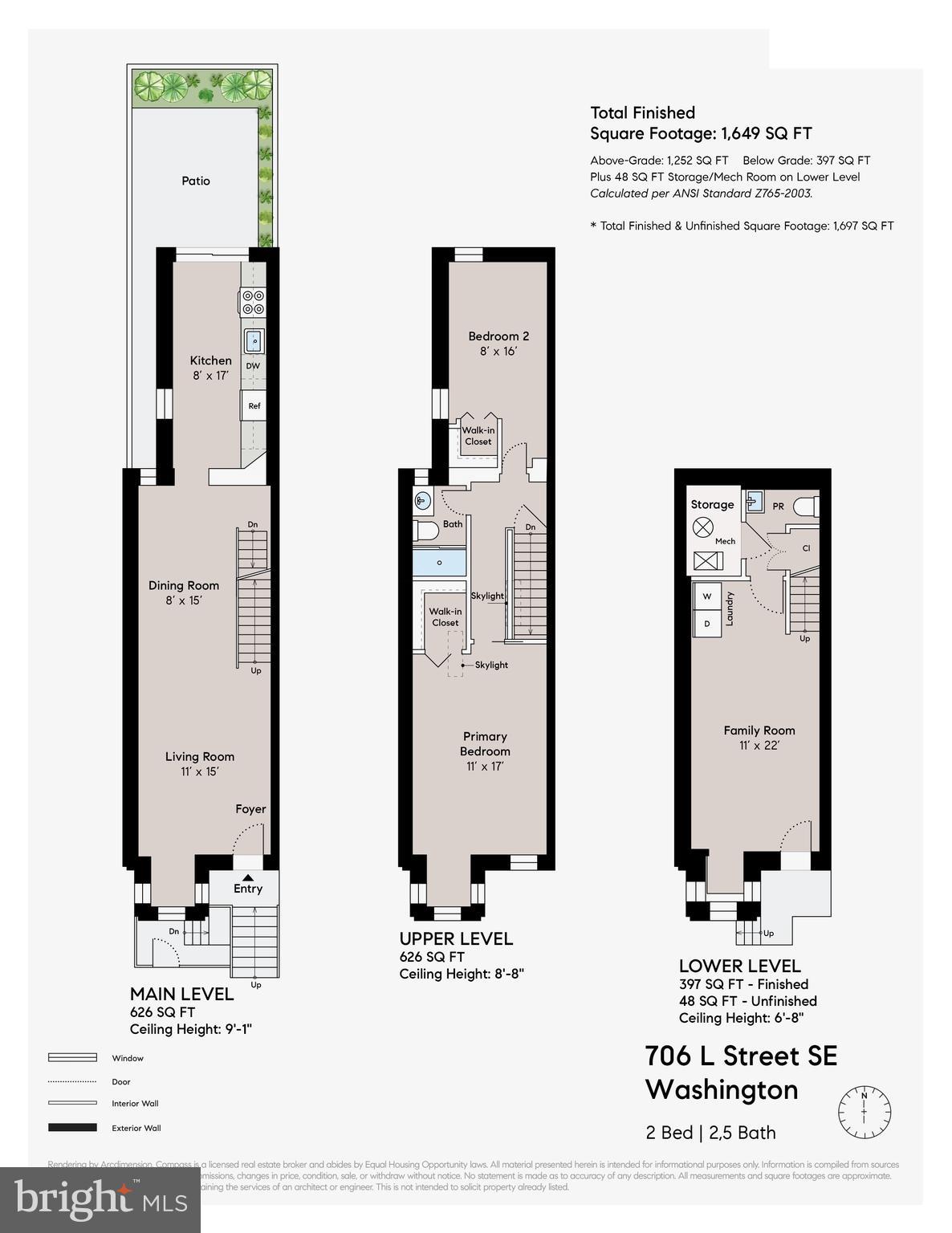 706 L Street Southeast Washington, DC 20003 - Photo 36 of 36 a picture of a book and a bed