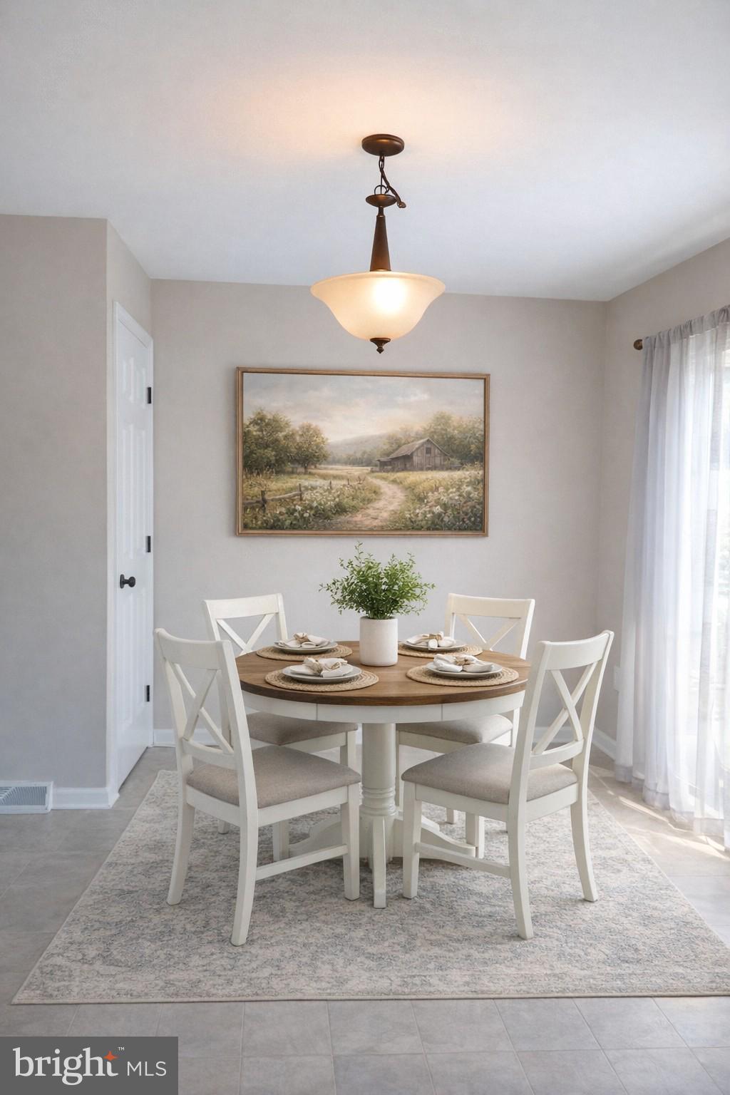 339 Cardinal Road Lititz, PA 17543 - Photo 9 of 33 Dining Area with View to the Back Yard