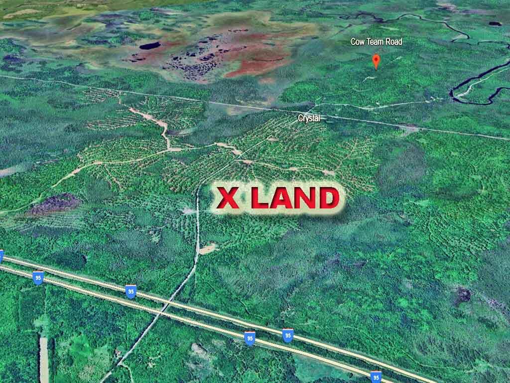 Lot D Cow Team Road Crystal, ME 04747 - Photo 6 of 6 land-in-maine-aerial