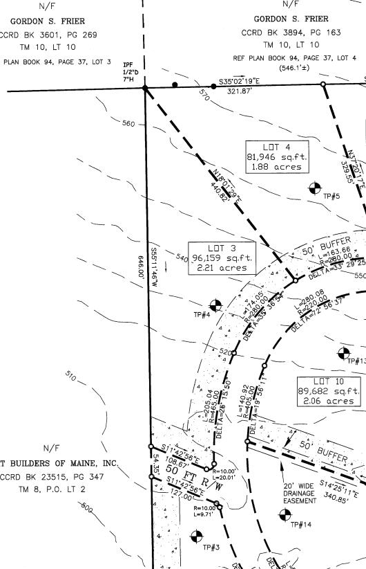 Lot #3 Skyview Road Harrison, ME 04040 - Photo 3 of 9 Plot plan for skyview