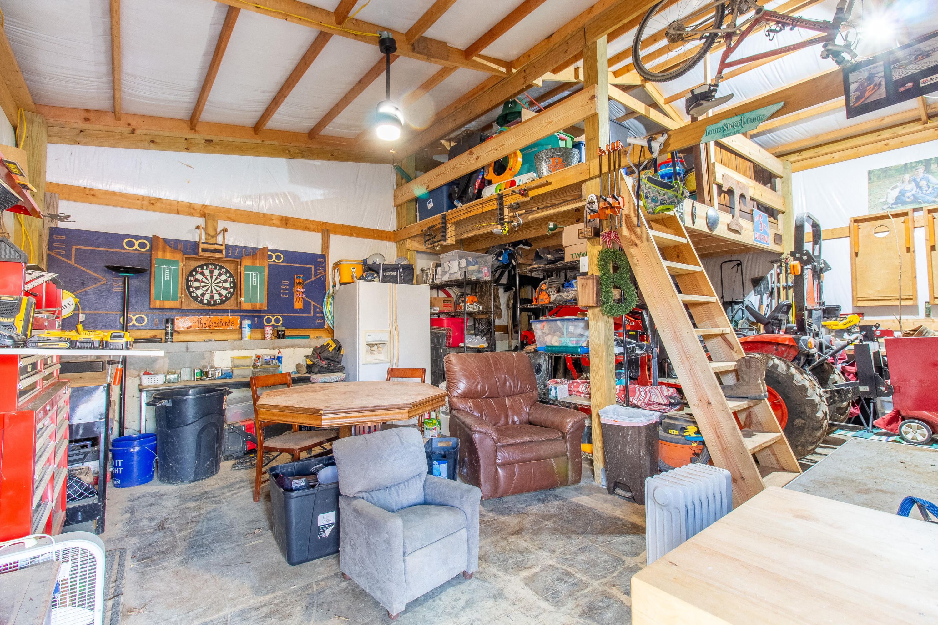 341 Haw Ridge Road Piney Flats, TN 37686 - Photo 51 of 71 Loft in garage/workshop