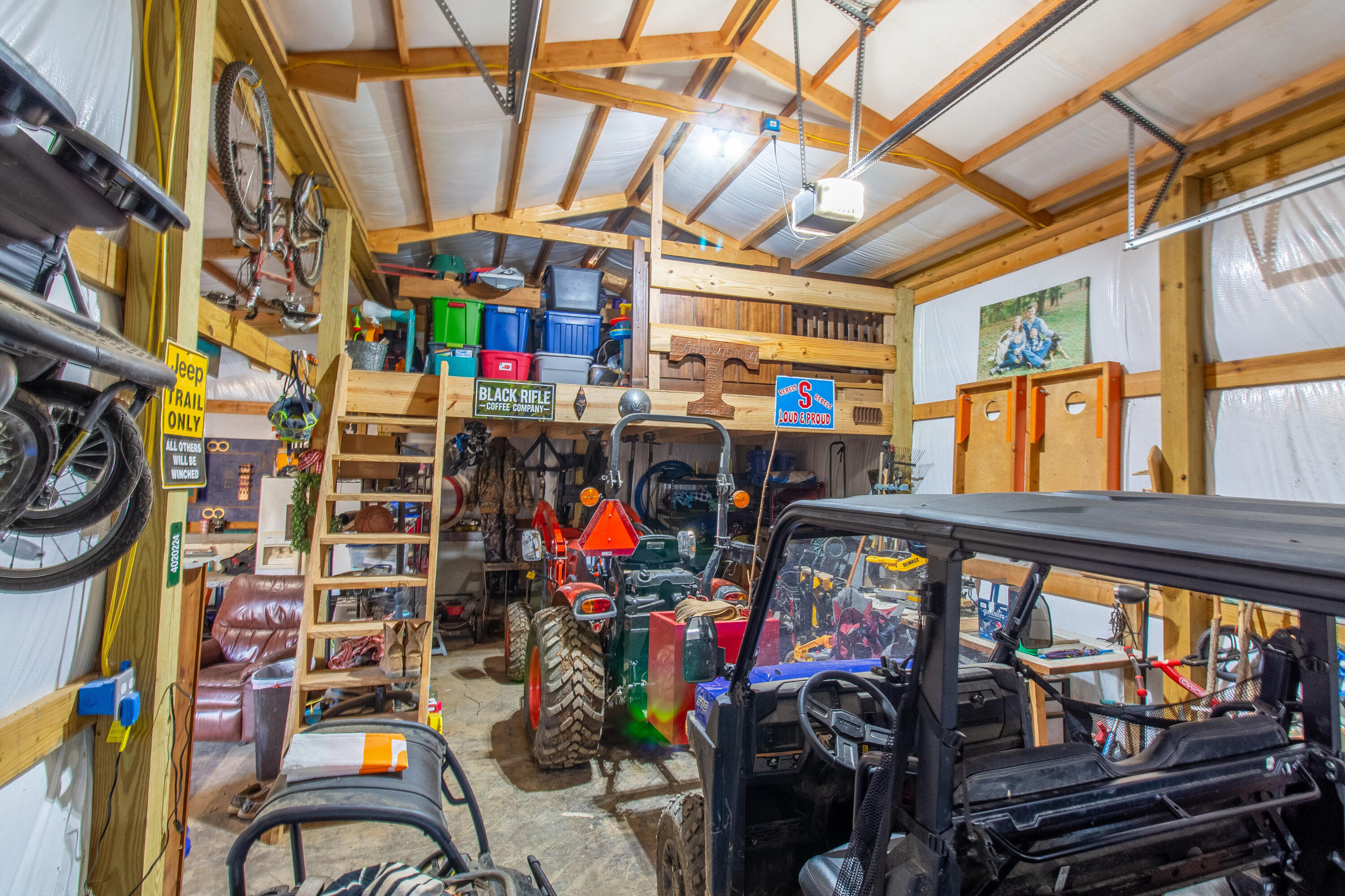 341 Haw Ridge Road Piney Flats, TN 37686 - Photo 53 of 71 Garage with loft