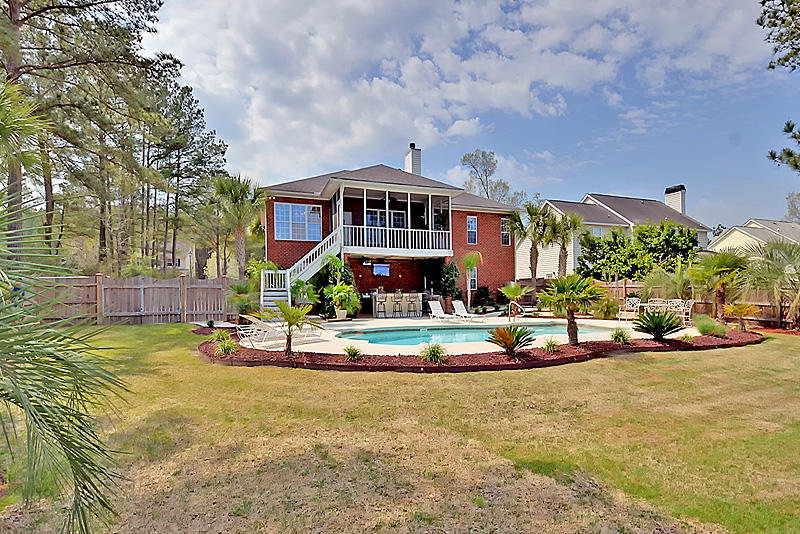 1406 Churchill Road Moncks Corner, SC 29461 - Photo 12 of 25 back yard pool