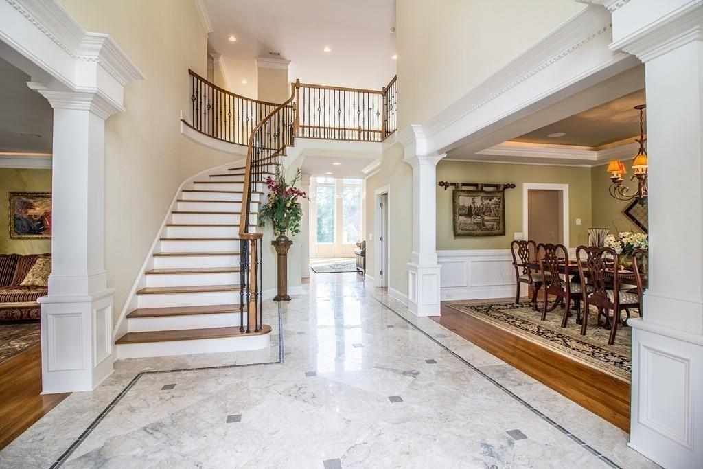 4064 Lyon Boulevard Southwest Atlanta, GA 30331 - Photo 7 of 38 a view of a hallway with a livingroom and stairs