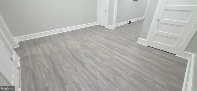 wooden floor in an empty room