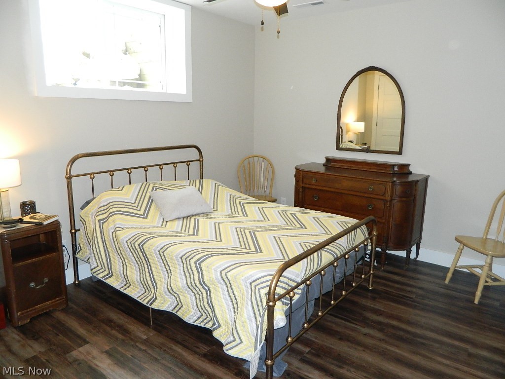 12464 Hotchkiss Road Burton, OH 44021 - Photo 26 of 35 Lower Level Fourth Bedroom with Large Closet and Full Egress Window Bringing in a Lot of Light! This Lower Level Could Be Used as an Additional Living Suite for Multi-Generational Families!
