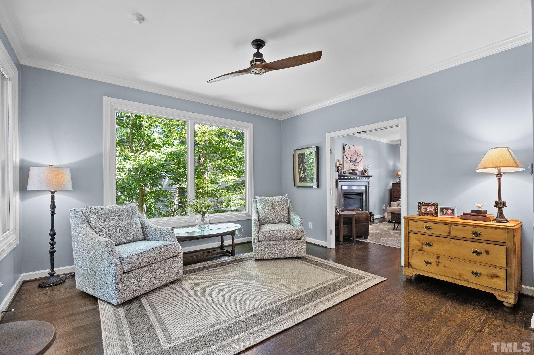 9 Montcrest Drive Durham, NC 27713 - Photo 14 of 43 a living room with furniture and a window