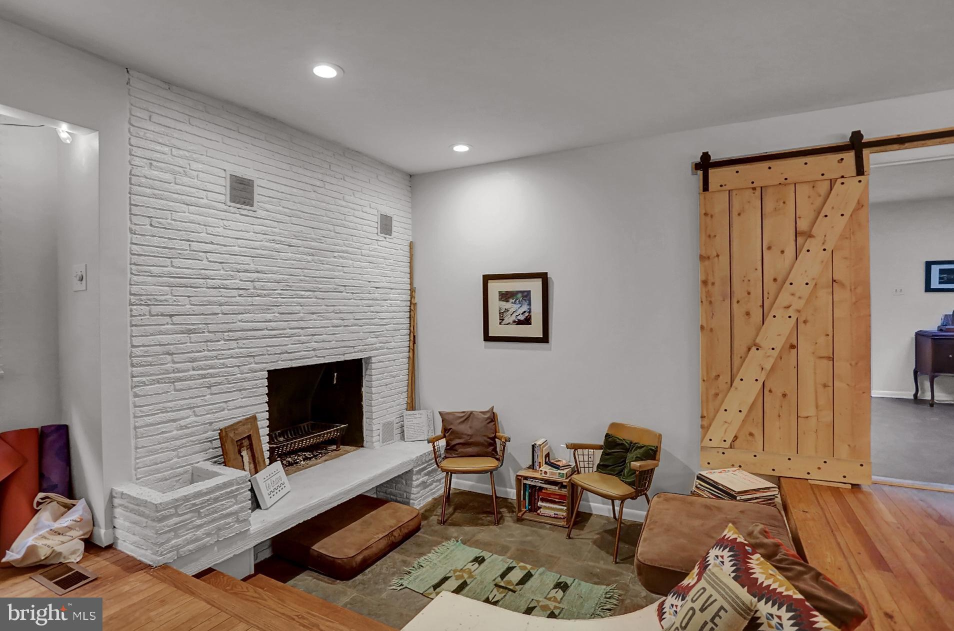 141 Stephen Road Reading, PA 19601 - Photo 6 of 39 Brick Wood Burning Fireplace