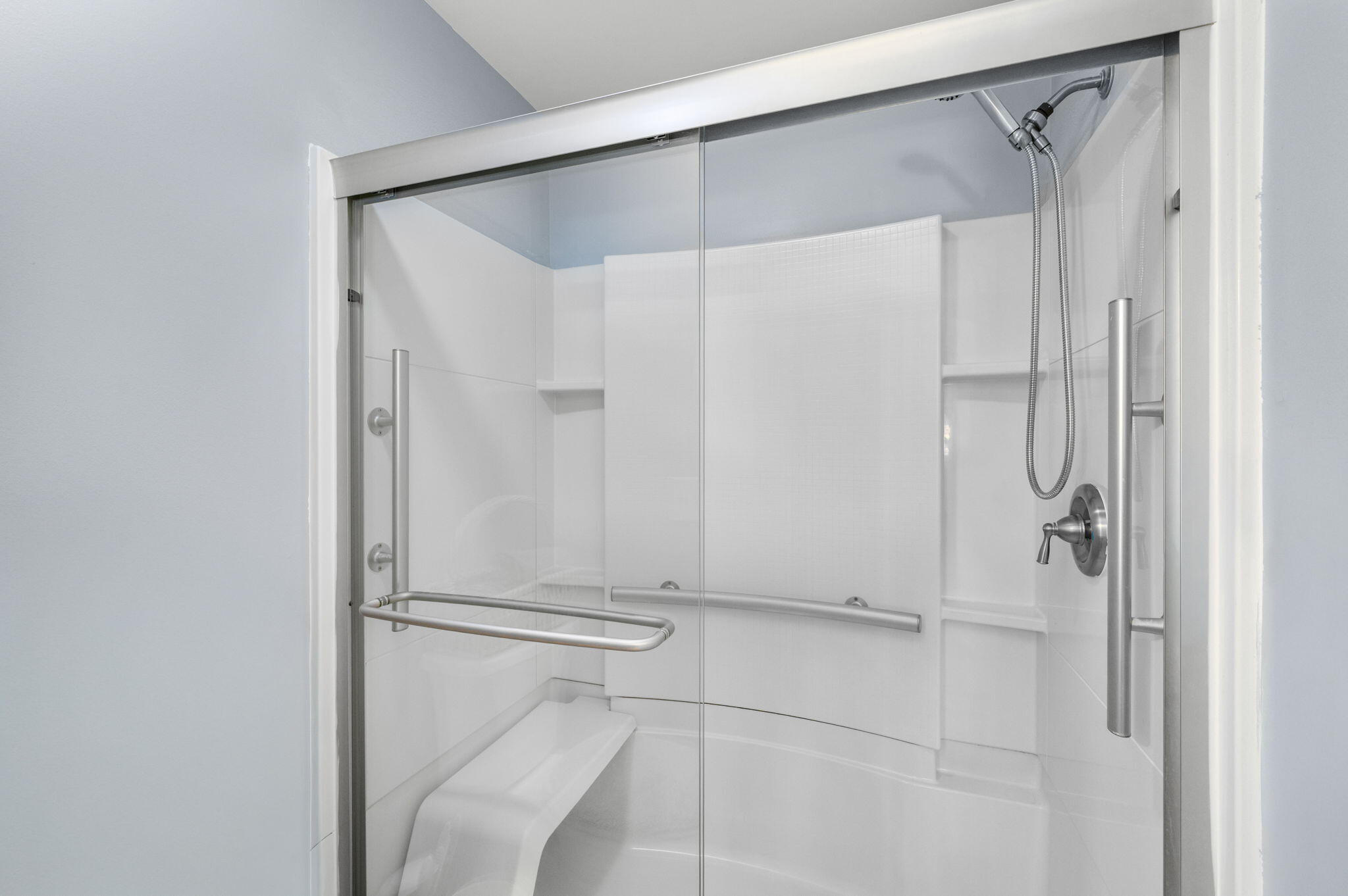 830 Timberview Drive, Unit E Fort Pierce, FL 34982 - Photo 16 of 19 Master Shower