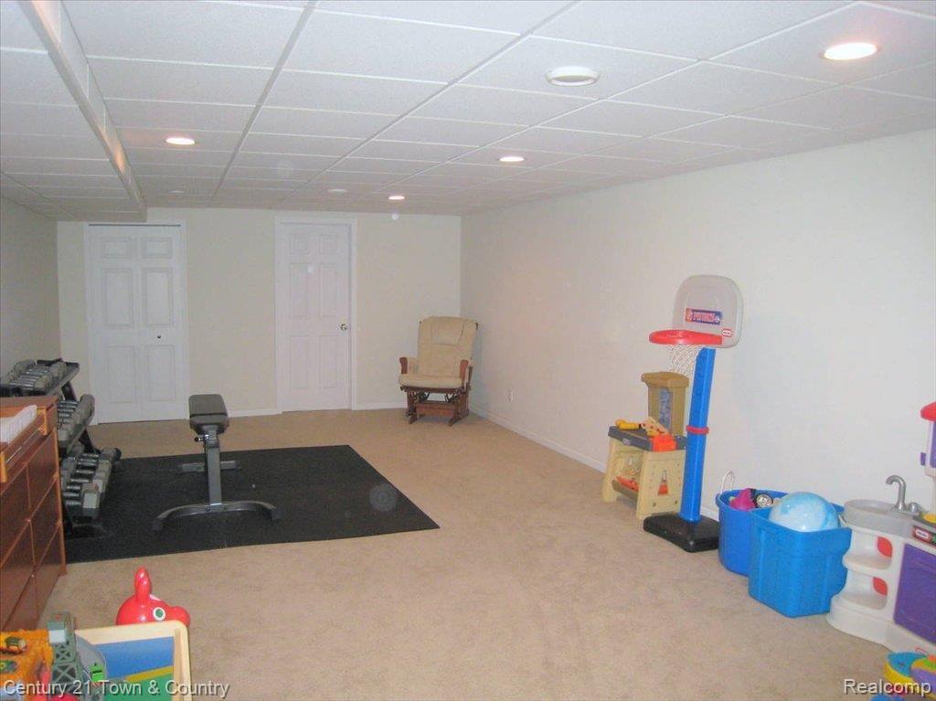 682 Hidden Ridge Drive Troy, MI 48083 - Photo 15 of 19 Fam Rm/Play Area in Lower Lvl