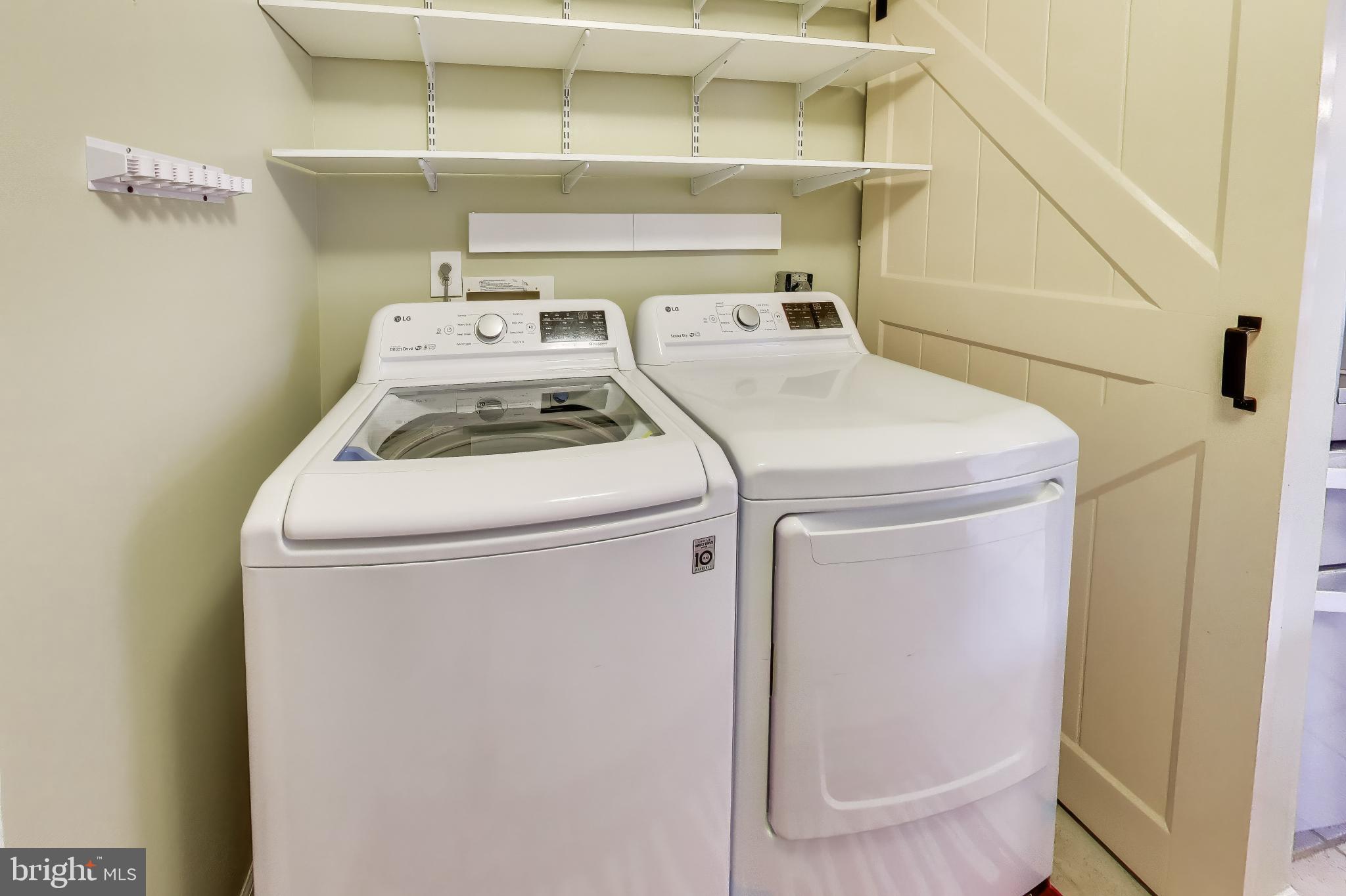 8404 Chillum Court Springfield, VA 22153 - Photo 22 of 56 Modern laundry space with ample storage.