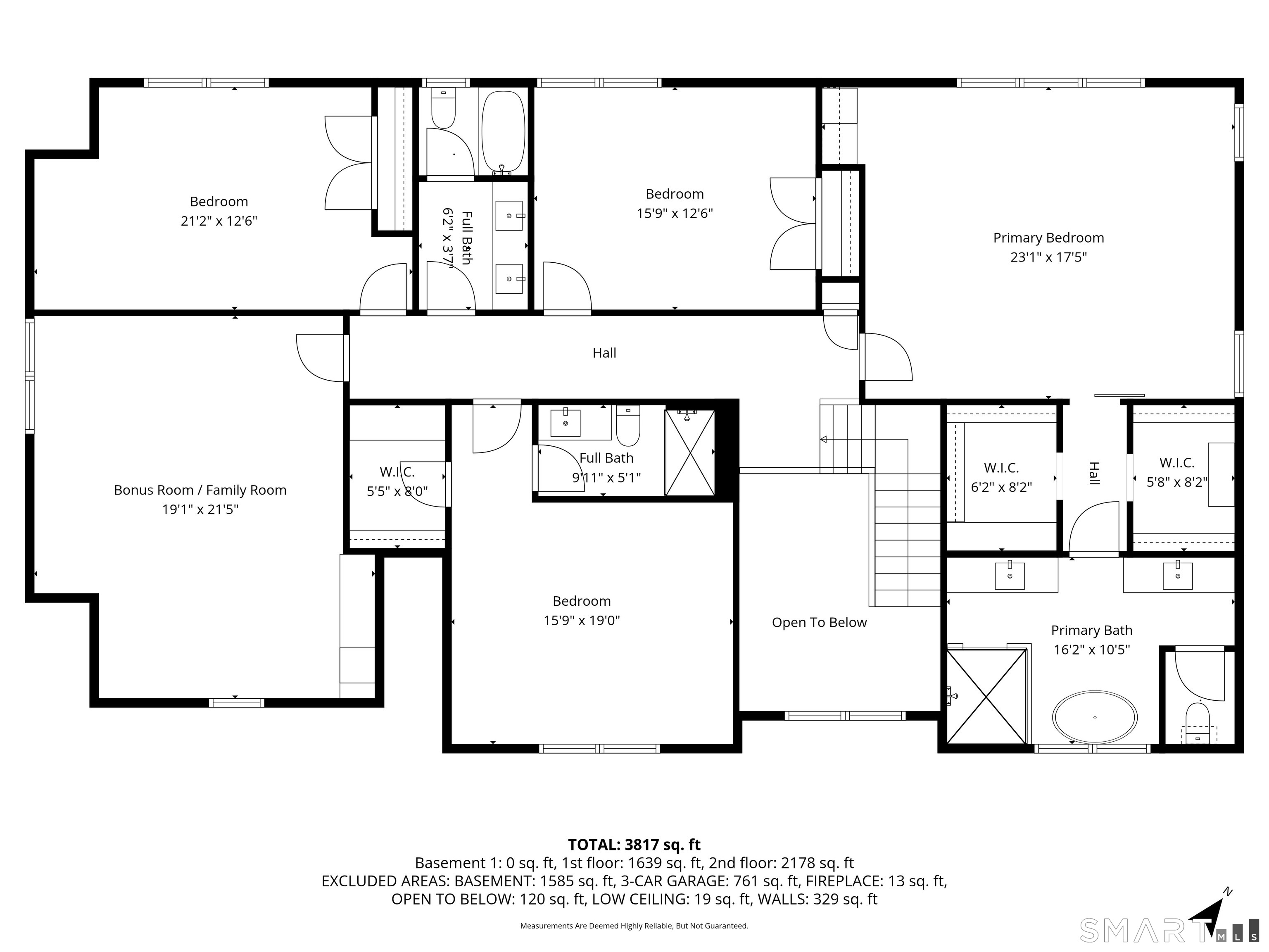 8 Gateshead Way Farmington, CT 06085 - Photo 39 of 39 a picture of a floor plan