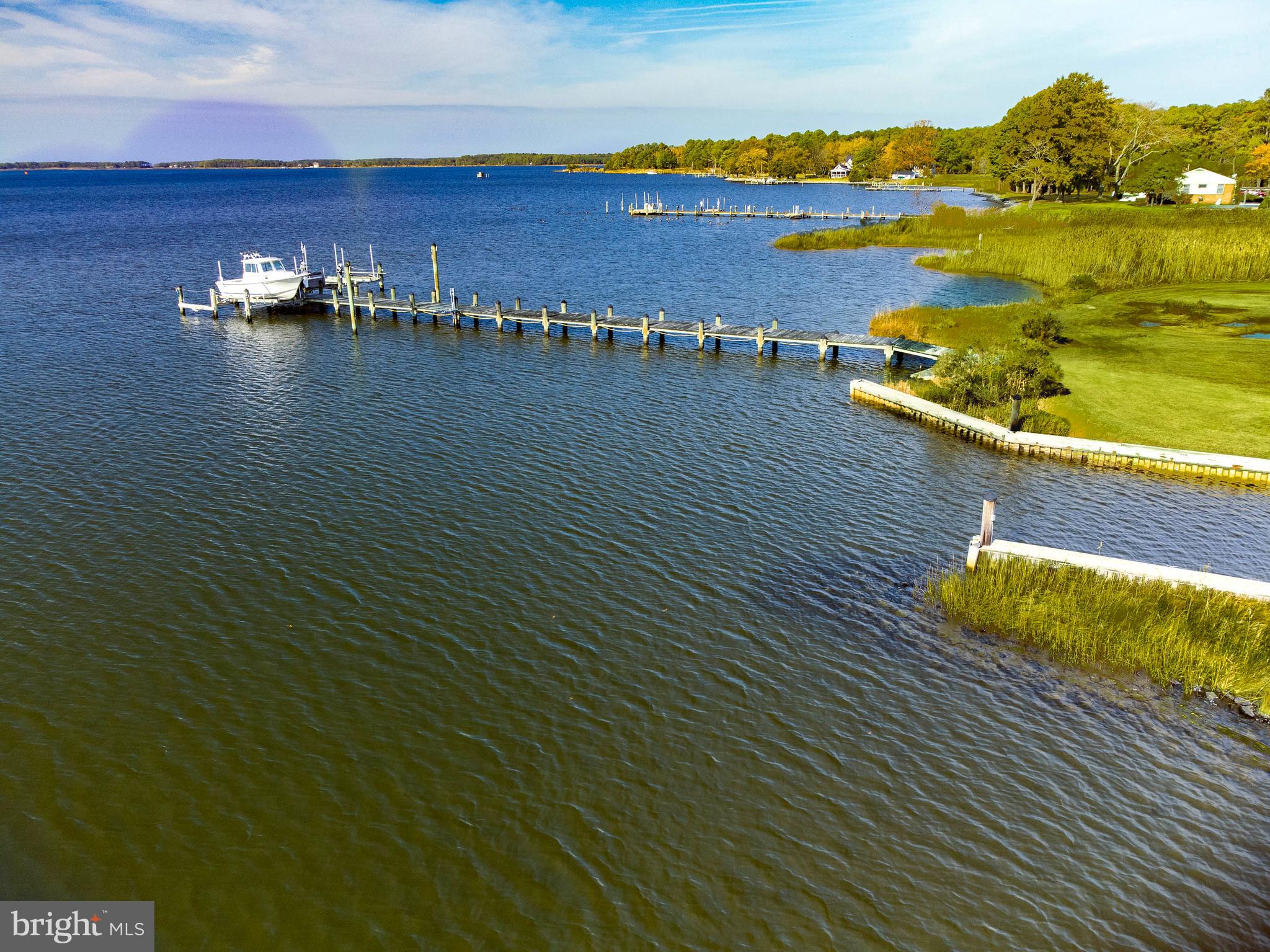 1308 Town Point Road Cambridge, MD 21613 - Photo 13 of 59 Aerial of the Boat