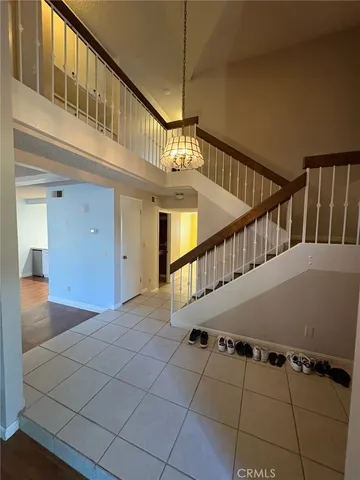 a view of entryway with a front door