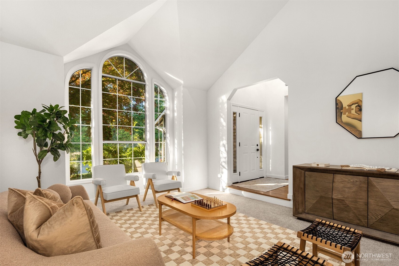 3207 212th Street Southeast Bothell, WA 98021 - Photo 8 of 40 a living room with furniture and a window
