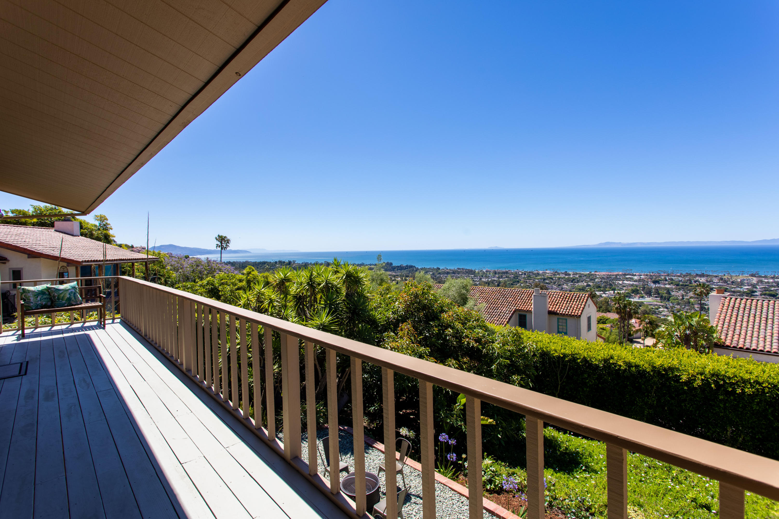 624 Las Alturas Road Santa Barbara, CA 93103 - Photo 14 of 40 a view of balcony with city view