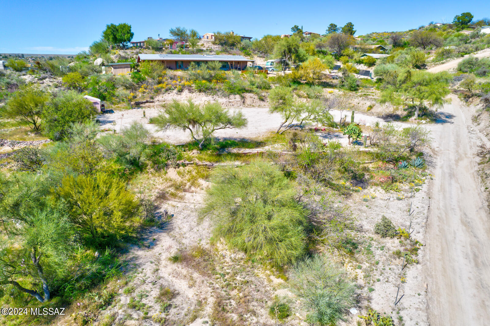 4465 East Silver Ranch Trail Tucson, AZ 85739 - Photo 22 of 27 a view of a lake view