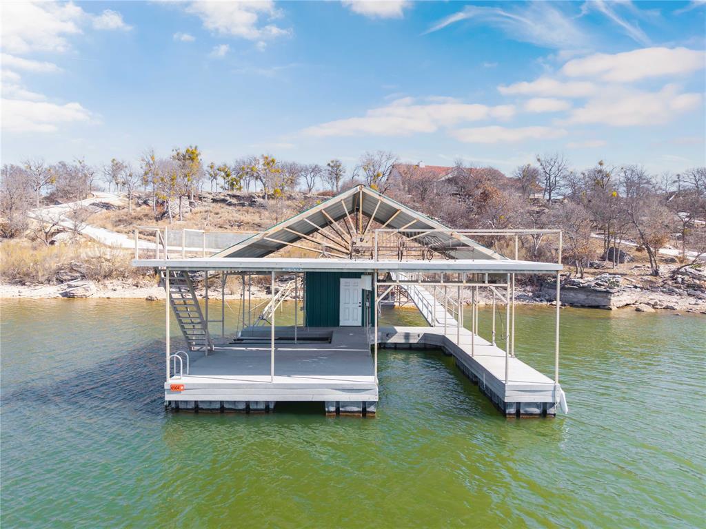 975 Deep Water Road May, TX 76857 - Photo 16 of 27 a view of a lake with a terrace