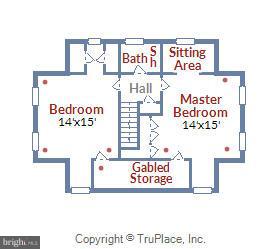 10305 Ridgemoor Drive Silver Spring, MD 20901 - Photo 29 of 30 Upper Level floor plan
