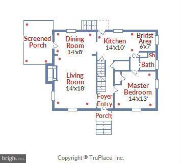 10305 Ridgemoor Drive Silver Spring, MD 20901 - Photo 27 of 30 Main Level floor plan