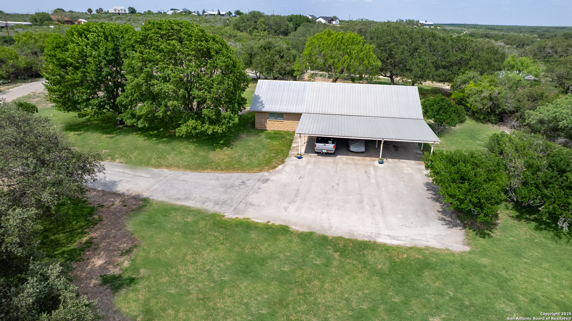 433 Mills Lane Uvalde, TX 78801 - Photo 43 of 51 an aerial view of a house