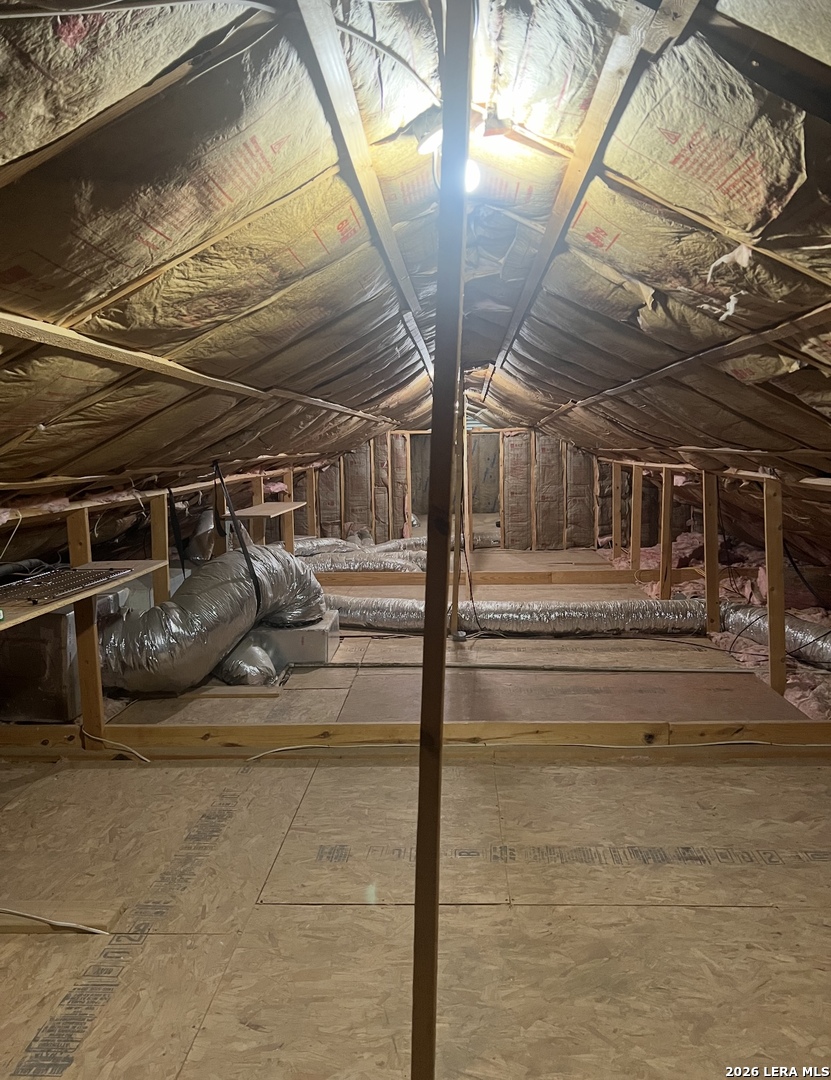 433 Mills Lane Uvalde, TX 78801 - Photo 51 of 51 a view of a garage with wooden floor