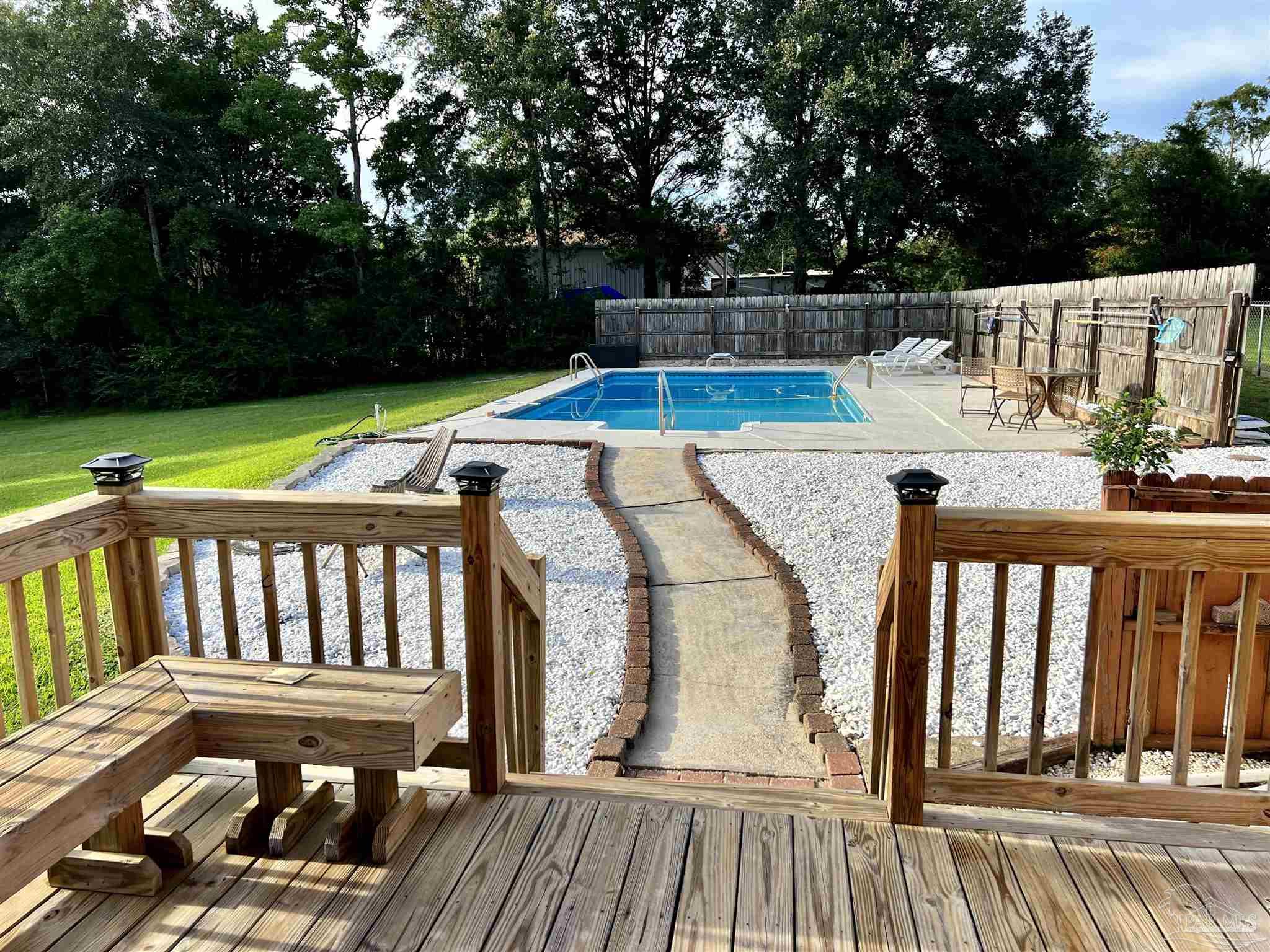1913 Filly Road Cantonment, FL 32533 - Photo 6 of 50 Deck View of Pool