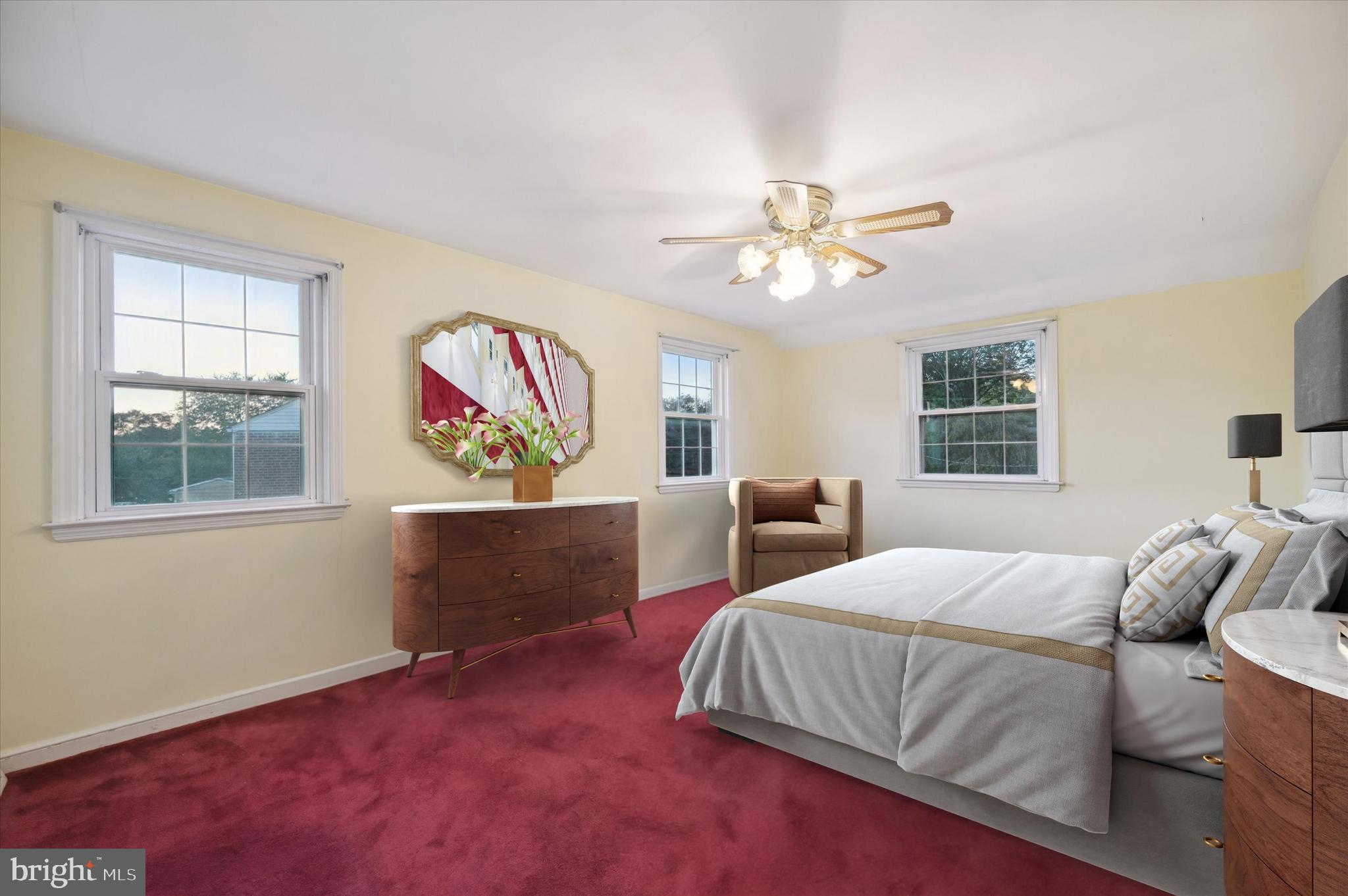 375 Yarnall Drive Springfield, PA 19064 - Photo 14 of 26 Virtually staged bedroom