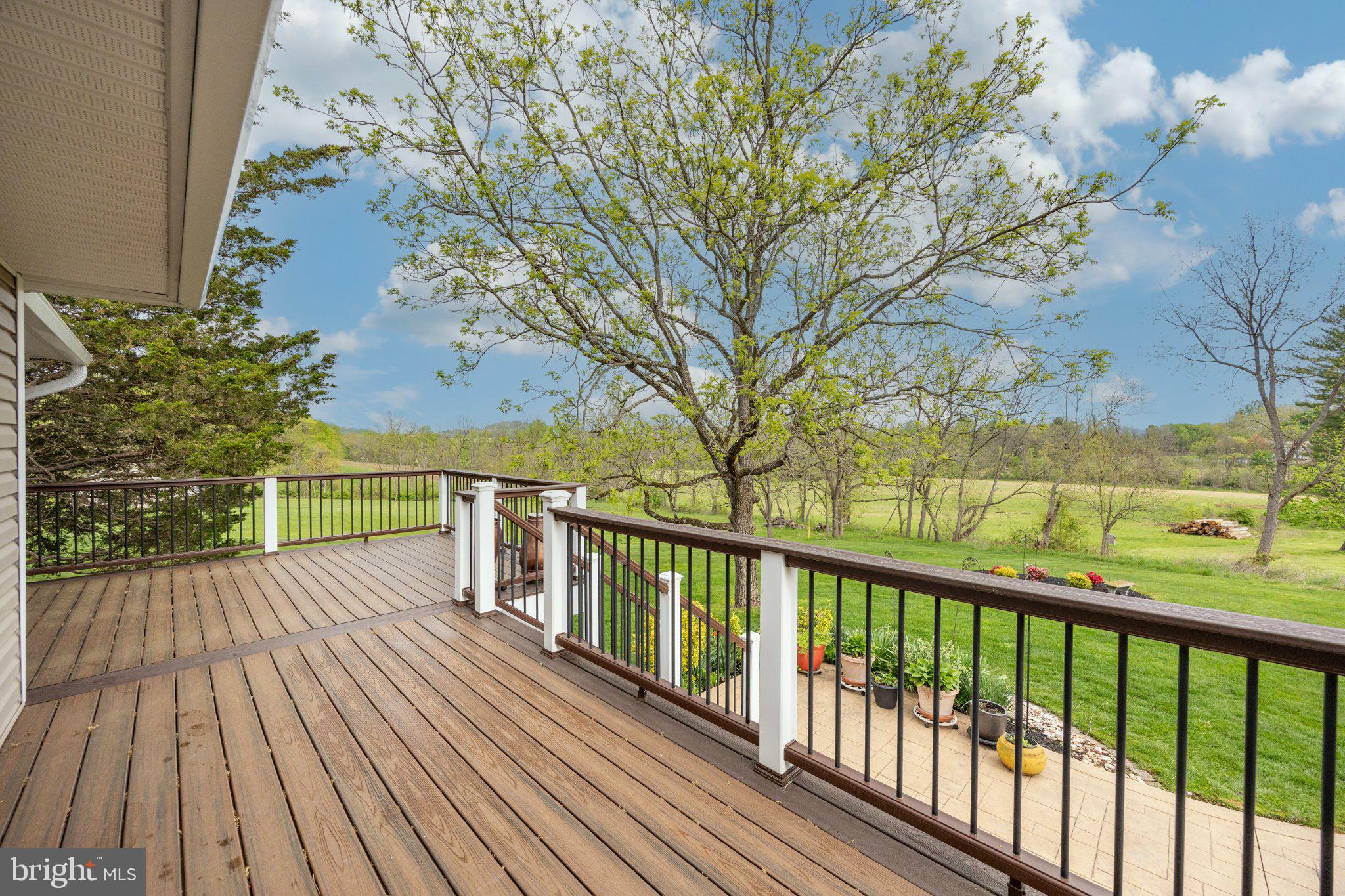 1241 Sheep Hill Road Pottstown, PA 19465 - Photo 52 of 55 Serene deck with lush green views.