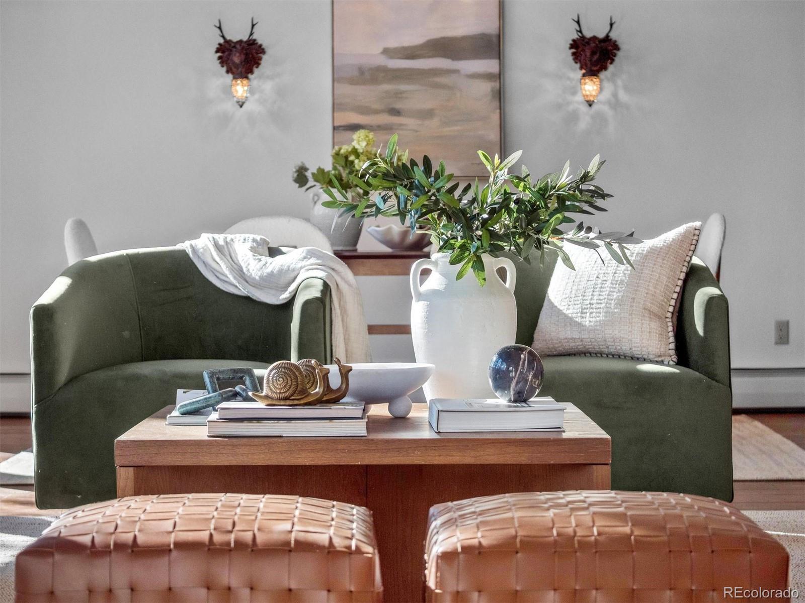 67 Oak Way Evergreen, CO 80439 - Photo 20 of 44 a view of a vase of flowers sitting on a table