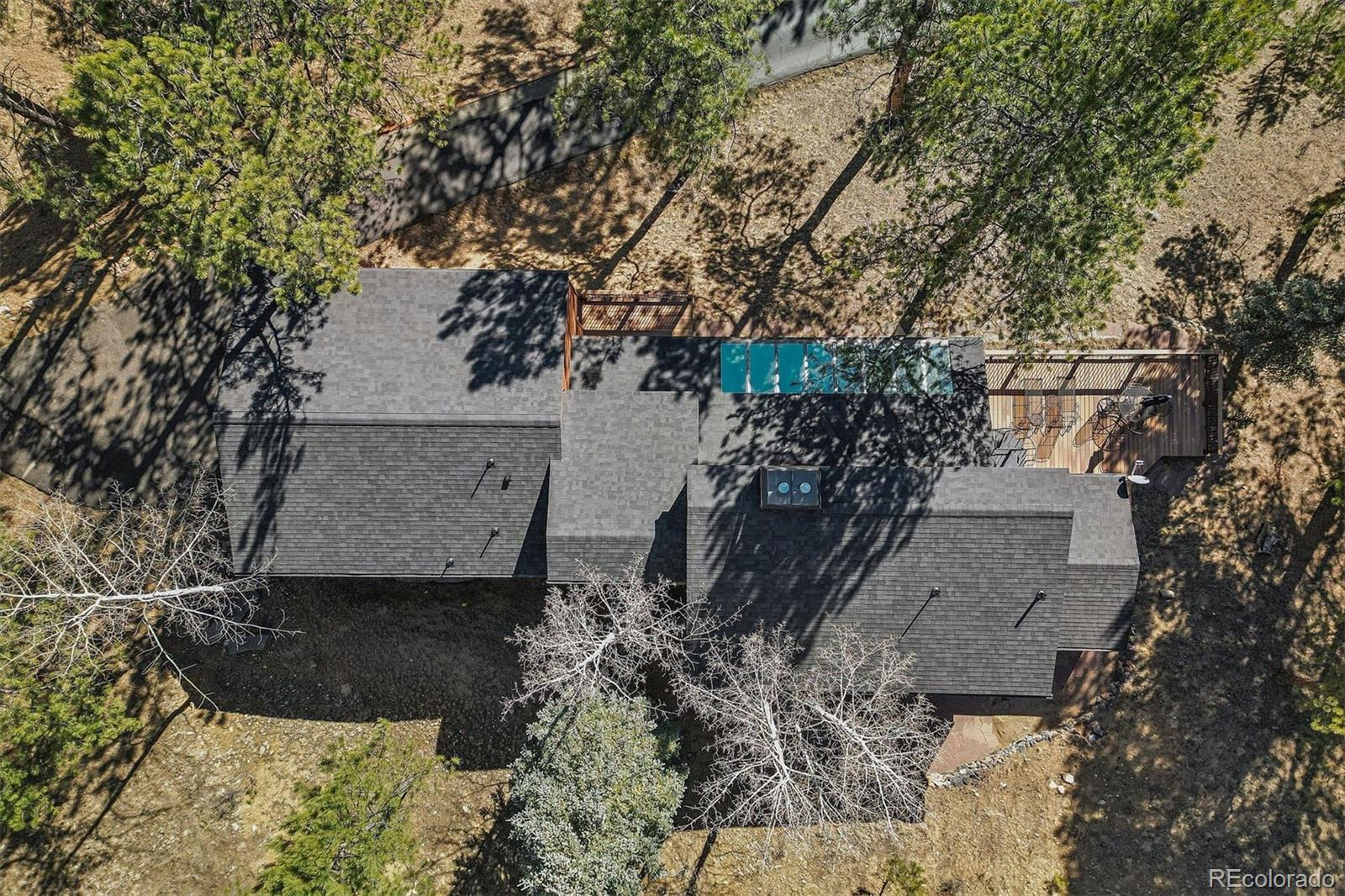 67 Oak Way Evergreen, CO 80439 - Photo 39 of 44 a view of a yard