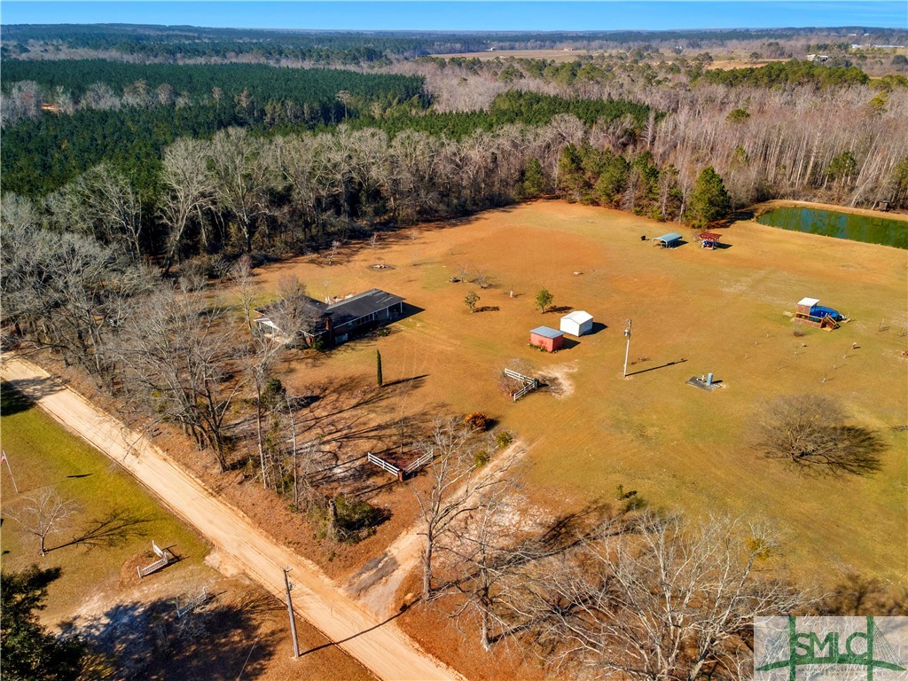 617 Thurmon Dasher Road Reidsville, GA 30453 - Photo 25 of 26 Aerial View