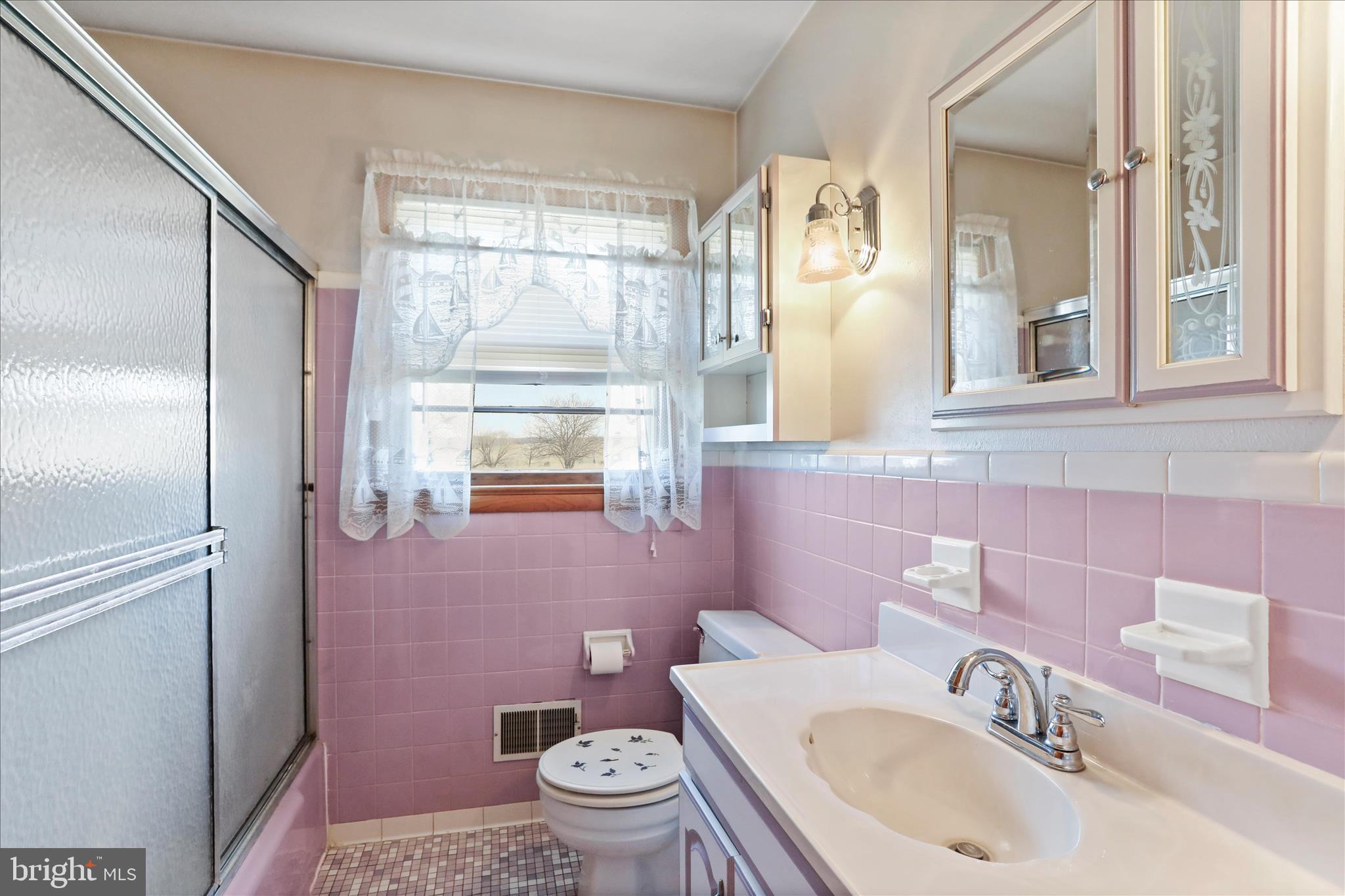 550 Bucks Mill Road Strasburg, VA 22657 - Photo 22 of 57 a bathroom with a sink a toilet and a mirror