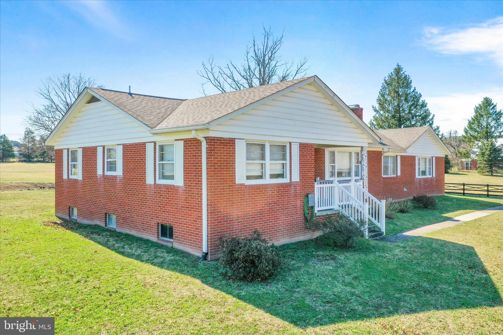 550 Bucks Mill Road Strasburg, VA 22657 - Photo 40 of 57 a front view of a house with garden