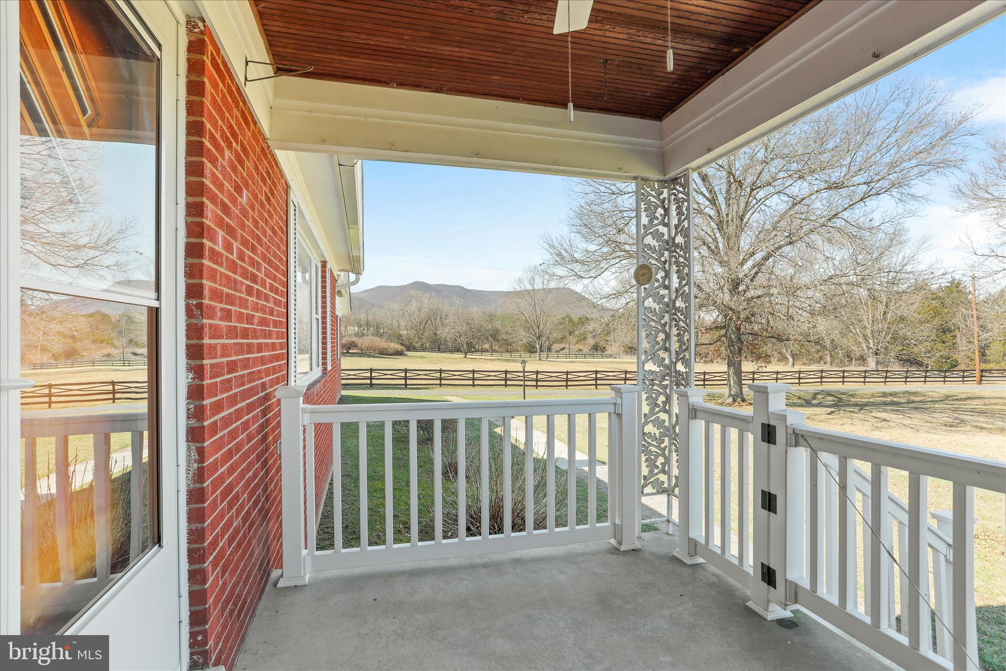 550 Bucks Mill Road Strasburg, VA 22657 - Photo 45 of 57 a view of a porch with a small yard