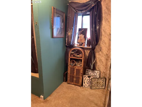 a view of front door of house